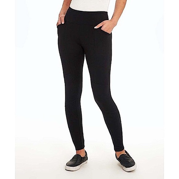 NWT Marika Date Night Tummy Control Ponte Legging in Black, Sz. S - Picture 4 of 12